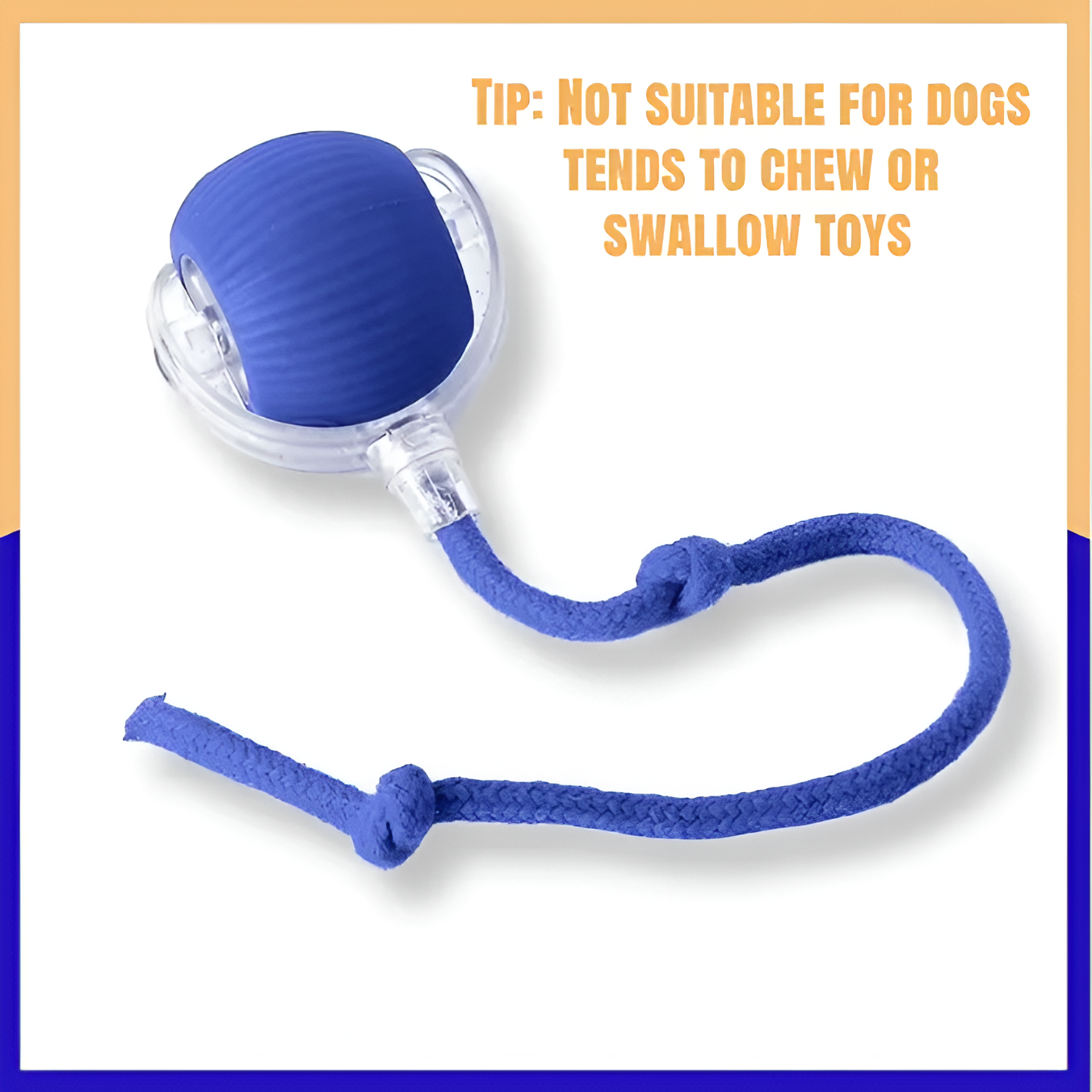 Automatic Rolling Cat Toy Ball – Keeps Indoor Cats Active, Stimulated & Stress-Free