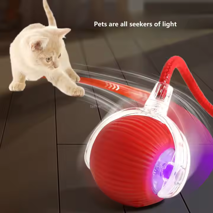 Automatic Rolling Cat Toy Ball – Keeps Indoor Cats Active, Stimulated & Stress-Free